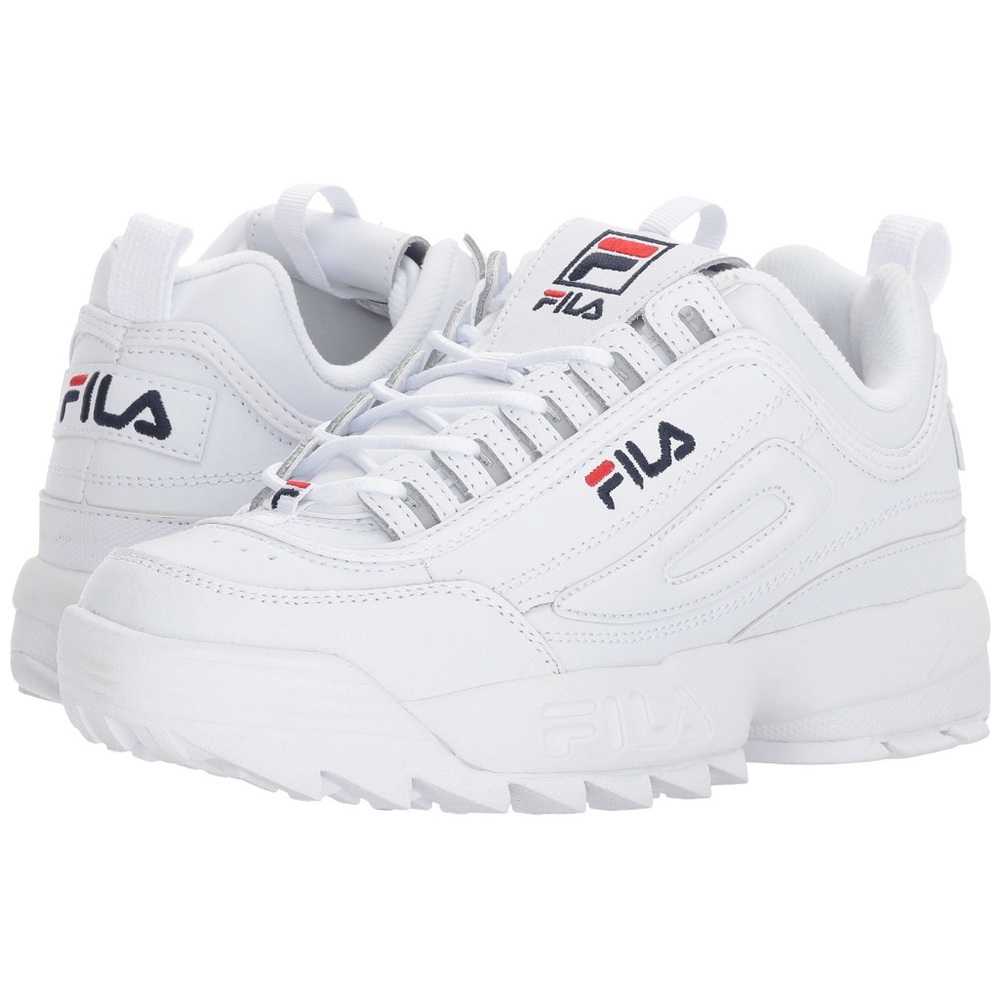 Fila White Athletic Sneakers
